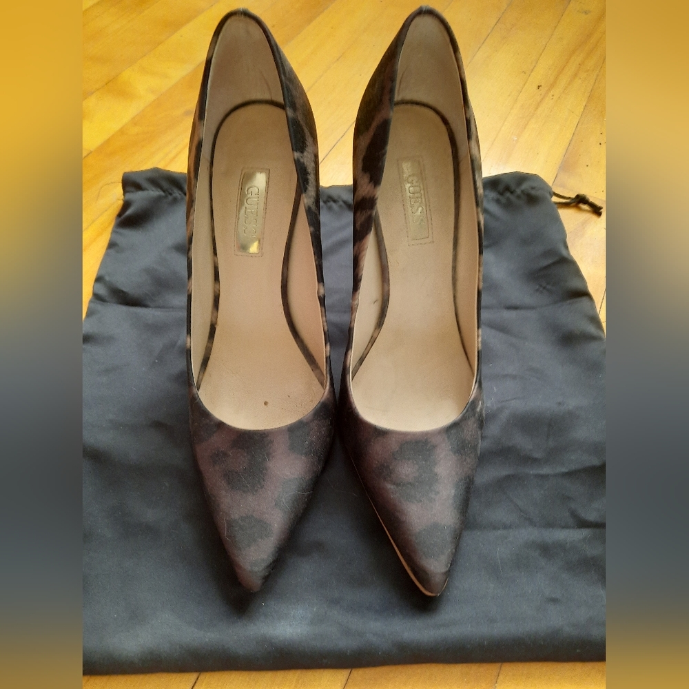 Guess gradient brown leopard high heals. - Picture 2 of 3